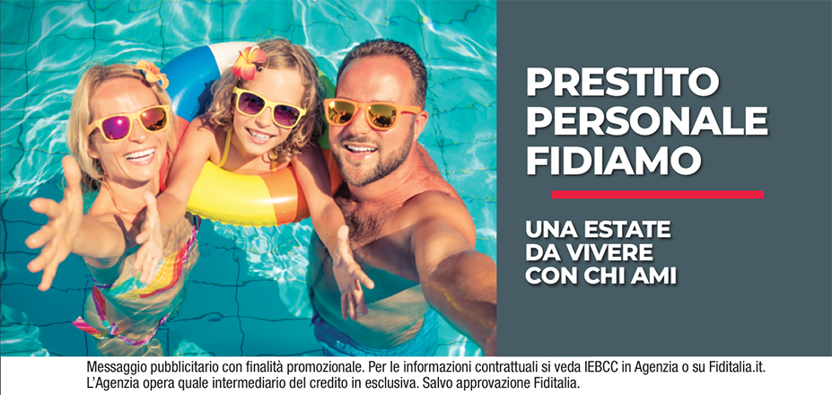 AGENZIA PUGGIONI MAURIZIO Fiditalia | Nuoro | Prestito Personale Fidiamo - Ti aspettiamo per realizzare i tuoi progetti. Messaggio pubblicitario con finalità promozionale. Per le informazioni contrattuali si veda IEBCC in Agenzia o su Fiditalia.it. L’Agenzia opera quale intermediario del credito in esclusiva. Salvo approvazione Fiditalia.